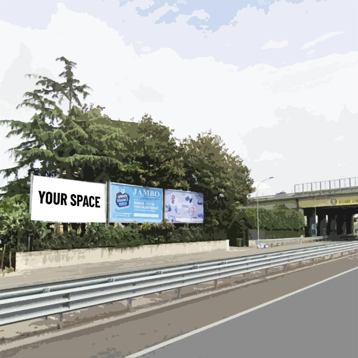 SPAZIO PUBBLICITARIO 600 x 300 SP Santa Maria a Cubito (GIUGLIANO IN CAMPANIA) Dal 05/10/2026 al 18/10/2026 14 giorni